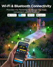 NEW/OPEN BOX Govee Outdoor Cylinder Pathway Lights, 8 Pack, 425 Lumens, IP67 Waterproof | 60+ Preset Scene Modes
