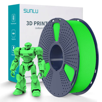 SUNLU ABS Filament 1.75mm 3D Printer Filament, 1 KG Highly Resistant Durable, Green