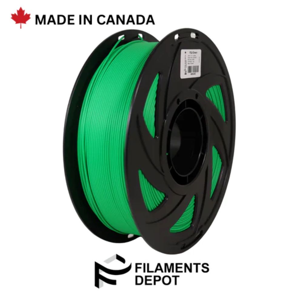 Filaments Depot PLA 1.75mm 1kg -Green