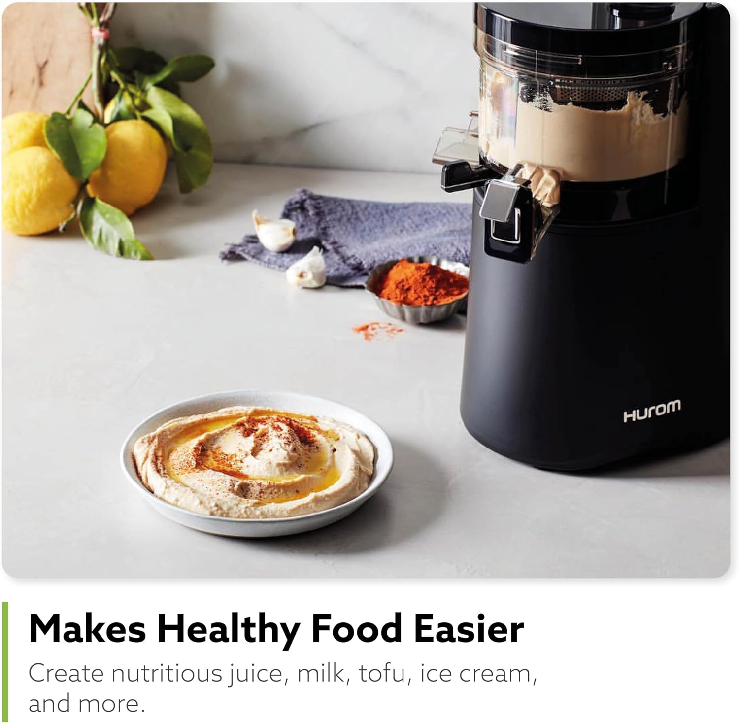 DEMO / Hurom H-AA Slow Juicer, Matte Black