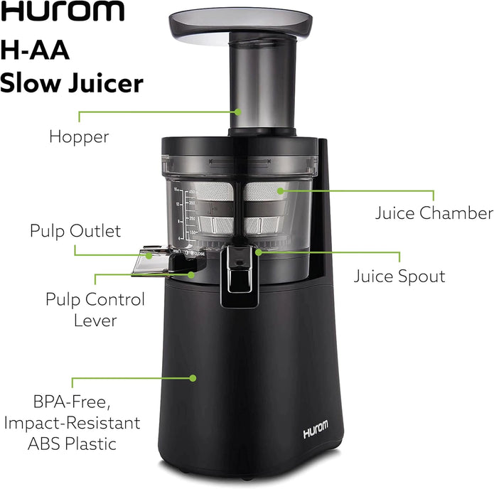 DEMO / Hurom H-AA Slow Juicer, Matte Black