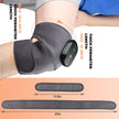 Heated Knee Massager with Vibration, Cordless Heated Knee Brace, Rechargeable 3-in-1 Heating Pad for Knee Elbow Shoulder, 3 Adjustable Intensity & Temperature Levels