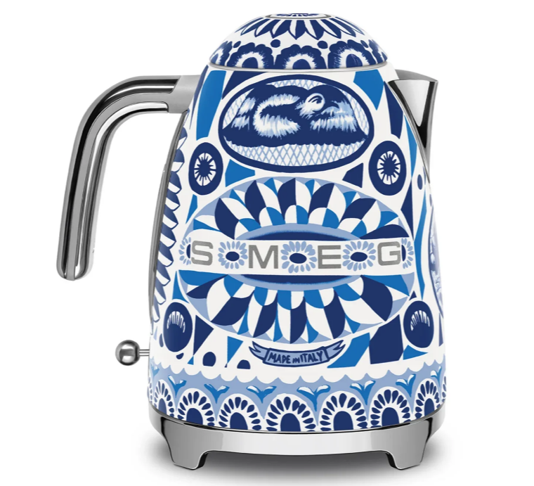 Smeg | 50'S Style Dolce & Gabbana Mediterraneo Fixed Temp Kettle