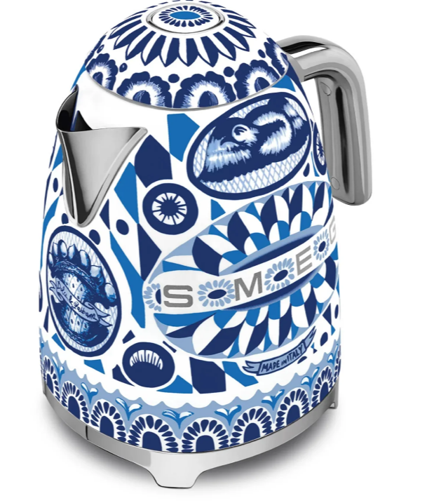 Smeg | 50'S Style Dolce & Gabbana Mediterraneo Fixed Temp Kettle