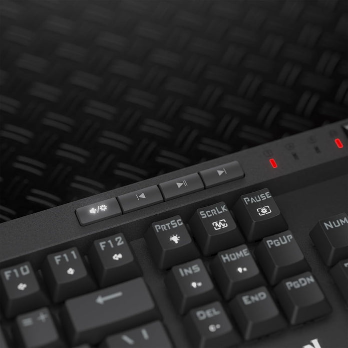 Redragon K580 Vata PRO Wireless RGB Gaming Keyboard, 3-Modes 104 Keys Mechanical Keyboard w/Hot-Swap Socket, Dedicated Media Controls & Onboard Macro Recording, Linear Red Switch