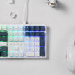 Redragon Trundle K668 RGB Gaming Keyboard, 108 Keys Wired Mechanical Keyboard w/Sound Absorbing Foams, Upgraded Hot-swappable Socket, Mixed Color Keycaps, Red Switch