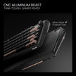 Redragon Eclipse Pro K720 Wireless CNC Gasket Gaming Keyboard w/Hype Screen & Knob, 81 Keys Mechanical Keyboard, Smart 1.14’’ TFT Info Display, 5-Layer Noise Dampening, Custom Linear Switch, Dawn Sakura Color