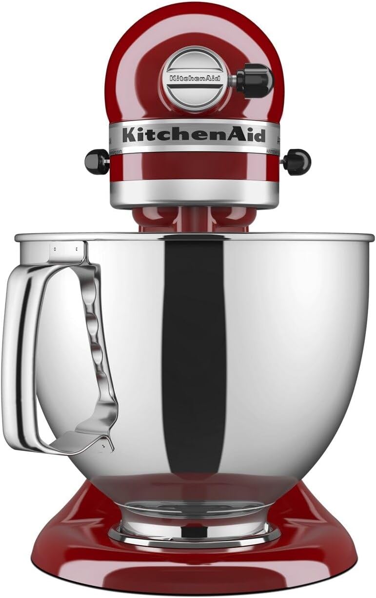 KitchenAid Artisan Series 5-Quart Tilt-Head Stand Mixer, Empire Red, KSM150PSER