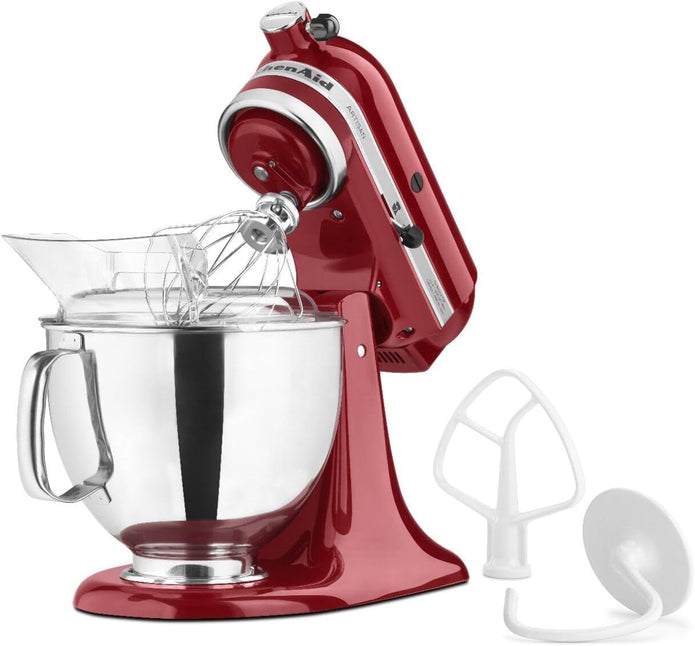KitchenAid Artisan Series 5-Quart Tilt-Head Stand Mixer, Empire Red, KSM150PSER