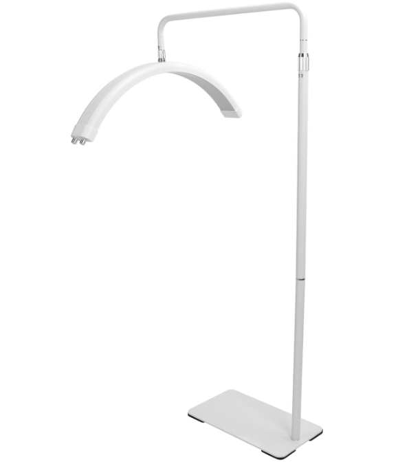 HD-M8X Beauty Salon LED Light, 28 Inch Half Moon Shaped Fill Light, Adjustable Color Temperature
