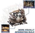 ROBOTIME 3D Puzzles Marble Run - LGA01 Marble Night City Wooden Model to Build