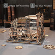 ROBOTIME 3D Puzzles Marble Run - LGA01 Marble Night City Wooden Model to Build
