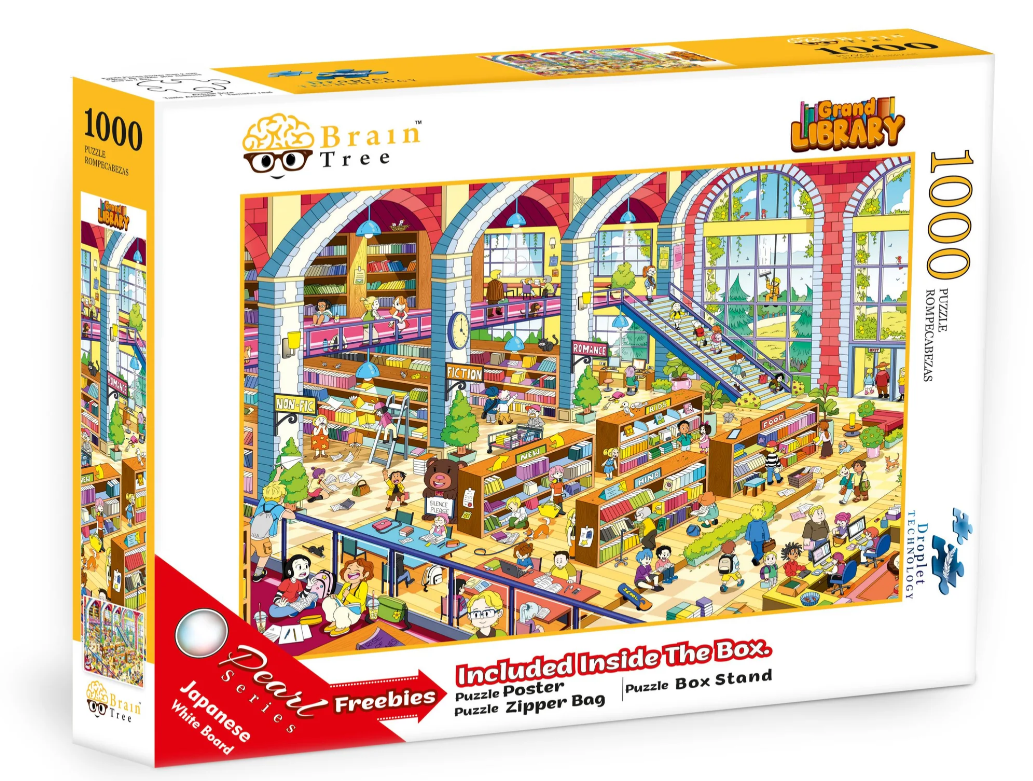 1000 Piece Jigsaw Puzzle by Brain Tree / ASSORTED