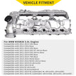 N55 Engine Aluminum Engine Valve Cover Compatible with BMW 135i M235i 535i 335i 640i 435i 740i 740Li X5 X3 X6 X4 X1 M2 435ixDrive 3.0L with Gasket Bolts Kit & Oil Cap