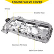 N55 Engine Aluminum Engine Valve Cover Compatible with BMW 135i M235i 535i 335i 640i 435i 740i 740Li X5 X3 X6 X4 X1 M2 435ixDrive 3.0L with Gasket Bolts Kit & Oil Cap