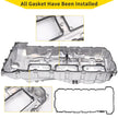 N55 Engine Aluminum Engine Valve Cover Compatible with BMW 135i M235i 535i 335i 640i 435i 740i 740Li X5 X3 X6 X4 X1 M2 435ixDrive 3.0L with Gasket Bolts Kit & Oil Cap