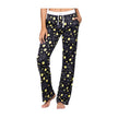 Pokemon center Pikachu & Teddiursa Black & Yellow Lounge Pants - Women