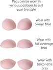 BRAVADO! DESIGNS Reusable Nursing Pads, 2 Pack Leak Resistant Absorbent Washable Breast Pads for Breastfeeding