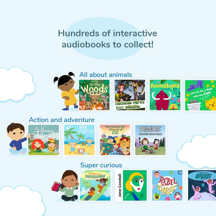 lunii - My Fabulous Storyteller - Children Craft Their own Audio Stories - Screen-Free Educational Toy - Kids Toys - Multilingual
