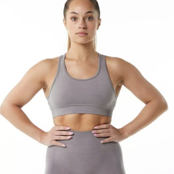 Alphalete Women's REVIVAL BRA -Storm Grey SIZE XXS