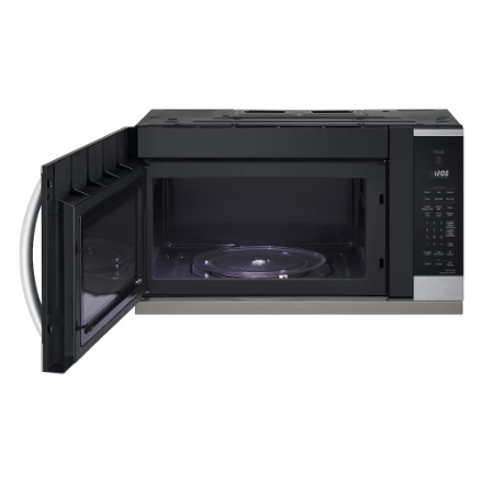 LG Electronics 2.1 cu. ft. Wi-Fi Enabled OTR Microwave Oven with ExtendaVent, EasyClean in Stainless Steel