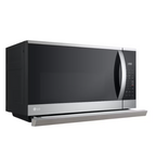 LG Electronics 2.1 cu. ft. Wi-Fi Enabled OTR Microwave Oven with ExtendaVent, EasyClean in Stainless Steel