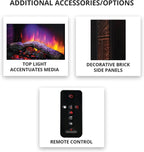 Napoleon Element 42 - NEFB42H-BS - Built-in Electric Fireplace, 42-in