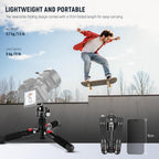NEEWER Mini Tripod for Camera with 360° Ball Head Aluminum Alloy 20"/ 50cm 1/4"