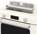 SMEG COF01Countertop Combi Oven - Multi-Function Grill, Air Fry, Steam, Bake, Convection, Defrost, and Warm, 10 Cooking Functions - Made In Italy