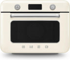 SMEG COF01Countertop Combi Oven - Multi-Function Grill, Air Fry, Steam, Bake, Convection, Defrost, and Warm, 10 Cooking Functions - Made In Italy