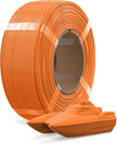 Case of 10 KG OVERTURE PETG Filament Refill 1.75mm, Rapid PETG Spooless 3D Printing Filament 1kg (2.2lb) for Bambu Lab, Accuracy +/- 0.02mm, Reusable Spool & Fit Most FDM Printers(Orange)