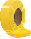 Case of 10 KG OVERTURE PETG Filament Refill 1.75mm, Rapid PETG Spooless 3D Printing Filament 1kg (2.2lb) for Bambu Lab, Accuracy +/- 0.02mm, Reusable Spool & Fit Most FDM Printers(Yellow)