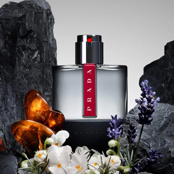 Prada Luna Rossa Carbon Eau de Toilette with Bergamot & Lavender 100ml