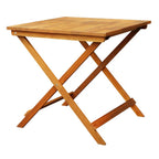 INTERBUILD 30 in L x 30 in W x 29 in H Acacia Sydney Folding Bistro Table ,Golden Teak