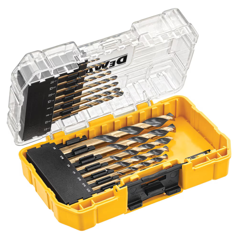 DEWALT Black & Gold Drill Bit Set (15-Piece) Model # DWA1195
