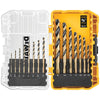 DEWALT Black & Gold Drill Bit Set (15-Piece) Model # DWA1195