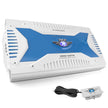 6 Channel Marine Amplifier Receiver - Waterproof Wireless Bridgeable Audio Amp for Stereo Speaker with 2000 Watt Power Dual MOSFET Supply, GAIN Level, RCA Inputs and LED Indicator - Pyle PLMRA620
