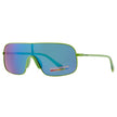 POLAROID Polarized Grey Green Mirror Shield Unisex Sunglasses PLD6222/S 99-01-140