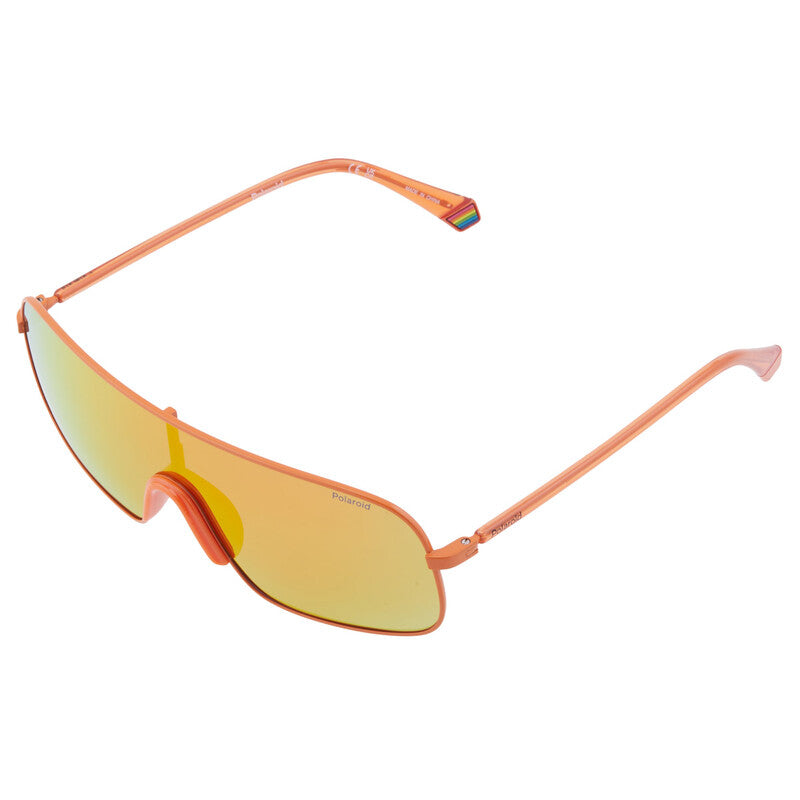 POLAROID Polarized Orange Multilayer Round Unisex Sunglasses PLD6222/S 99-01-140