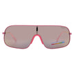 POLAROID Polarized Rose Gold Multilayer Shield Unisex Sunglasses PLD6222/S 99-01-140