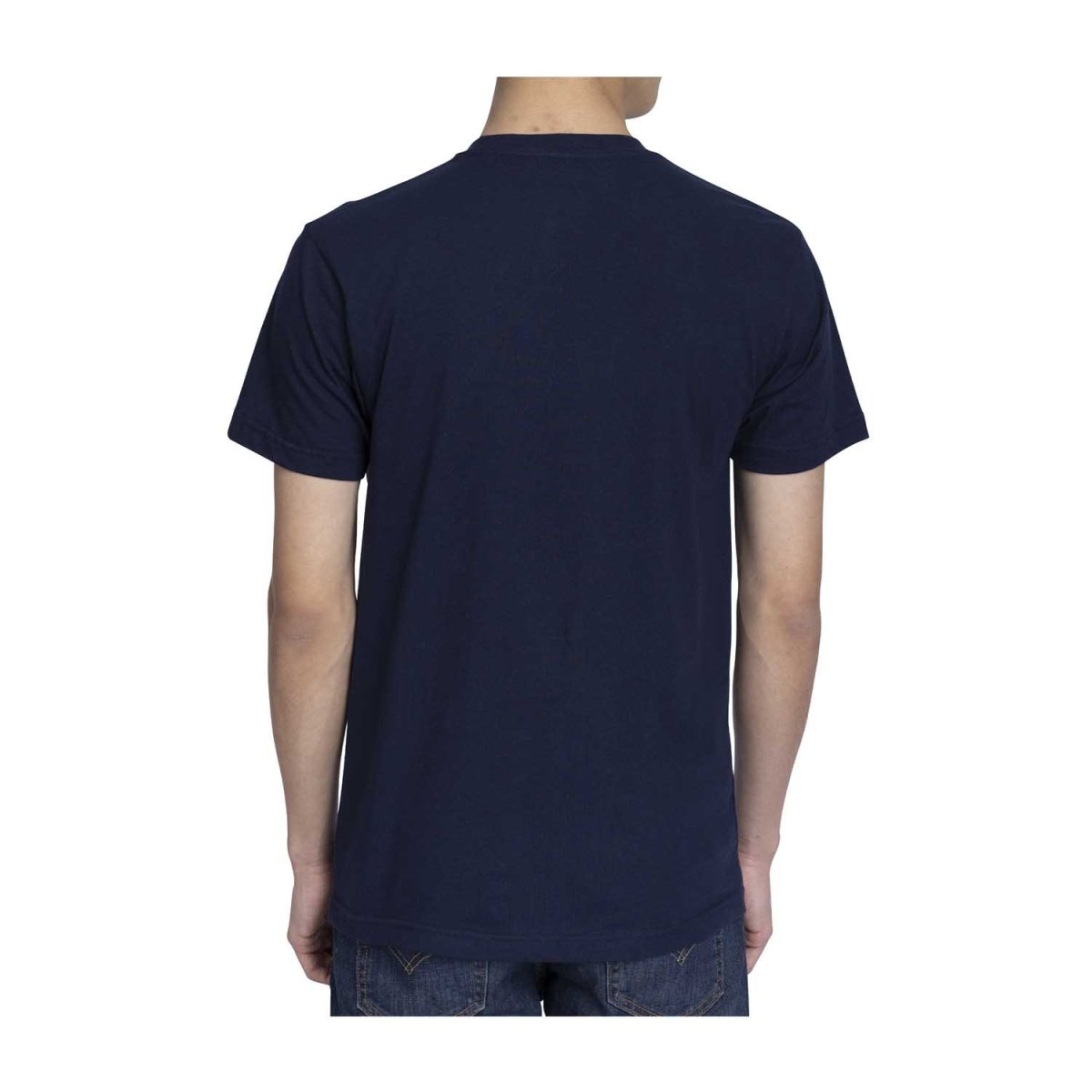 Rosa Pokémon Trainers Navy Relaxed Fit Crew Neck T-Shirt - Adult