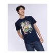 Rosa Pokémon Trainers Navy Relaxed Fit Crew Neck T-Shirt - Adult
