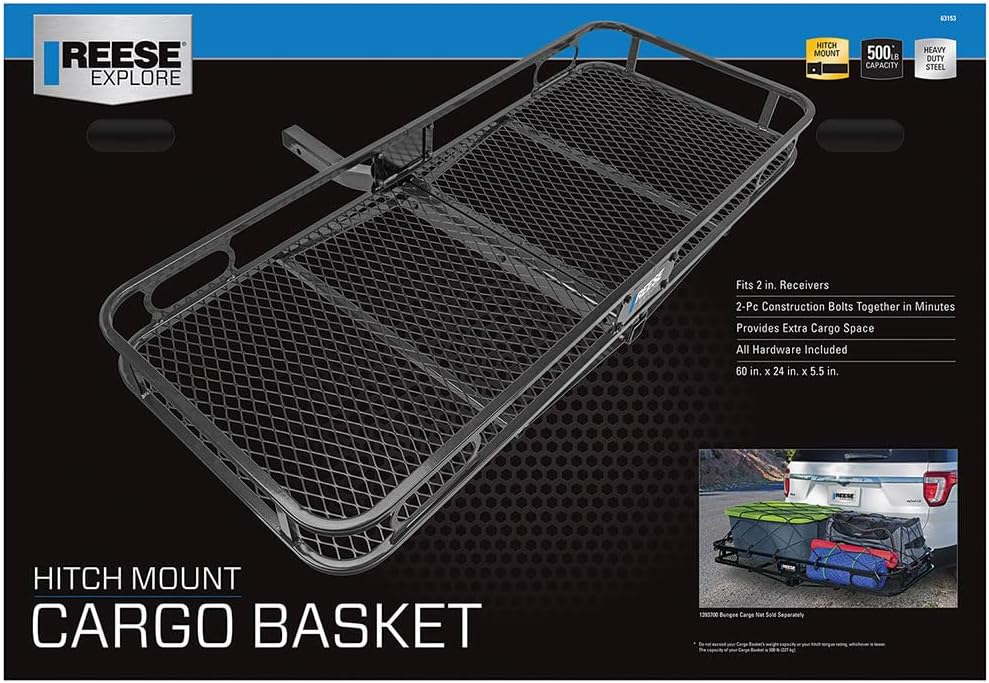Reese 63153 Cargo Carrier Metal 24