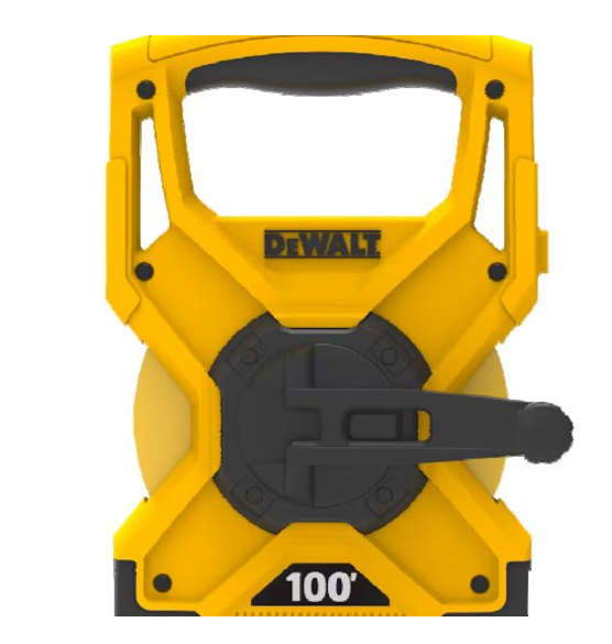 DEWALT 30m/100 ft. Fiberglass Long Tape Measure Model # DWHT34066