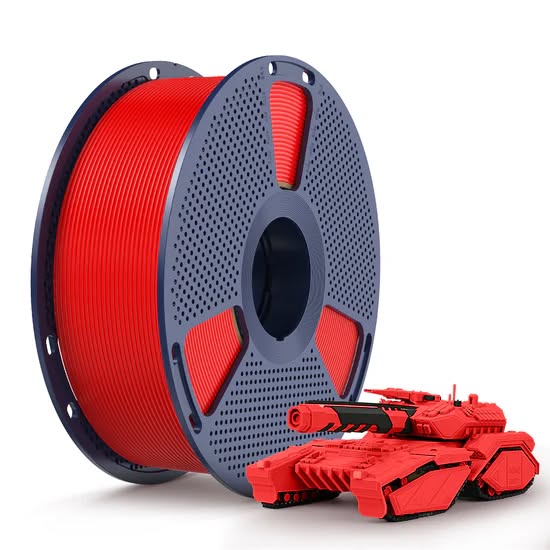 SUNLU Rapid ABS Filament 1.75mm, 3D Printer Filament 0.02mm /RED