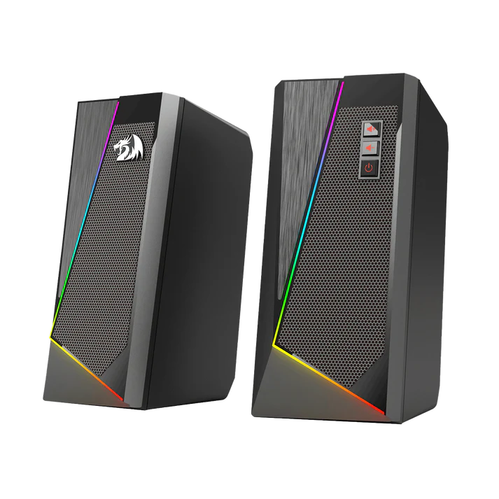 Redragon ANVIL GS520 RGB Stereo Gaming  Speaker, Back