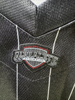 New ALPHALETE Men’s Varsity NFL Black Baseball Jersey ,size XS