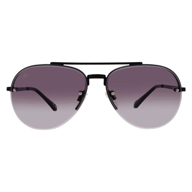 Prive' Revaux Grey Shaded Pilot Unisex Sunglasses THE BIJOU 807 60-13-140