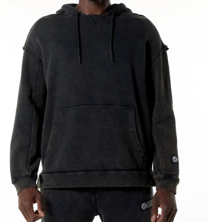 NEW Alphalete Men's Terry Oversize Hoodie ONYX Size S ( 256658)