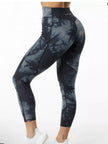 Alphalete Women’s Surface Power Leggings 27”- Black Oil Strain, Size S (043920)